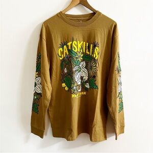 Urban Outfitters Parks Project Catskills Flower Patch Long Sleeve Tee UNISEX